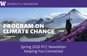 Newsletter headers from the Spring 2026 PCC Newsletter